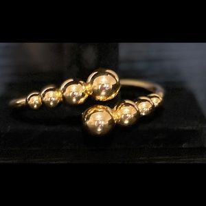 Bellezza Italy Gold Ball bracelet